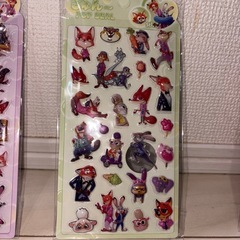 ズートピア⭐︎立体シールの画像