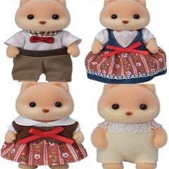 シルバニアファミリー [キャラメルイヌファミリー 】 の画像