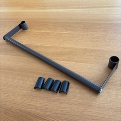 アイリスオーヤマ　メタルラックパーツ　ハンガー　サイドバーの画像