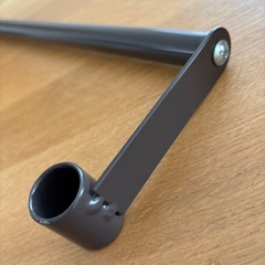 アイリスオーヤマ　メタルラックパーツ　ハンガー　サイドバーの画像