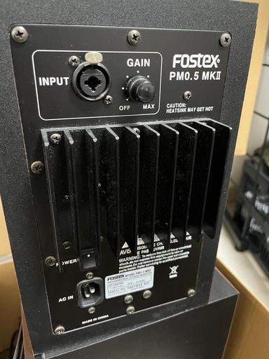 FOSTEX PM0.5 MK2 モニタースピーカー ペア 動作確認済み