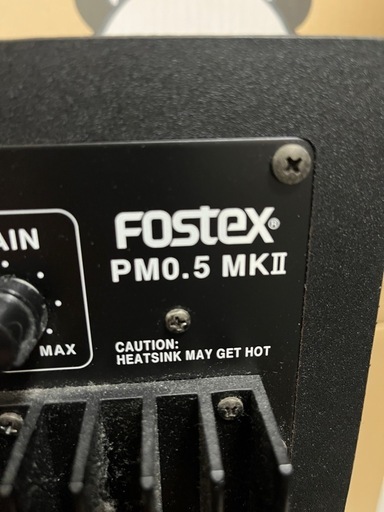 FOSTEX PM0.5 MK2 モニタースピーカー ペア 動作確認済み