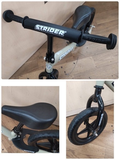 R711 ☀️ ランニングバイク ストライダー Sports Model 12インチ【対象年齢：1歳半～5歳/27kgまで】⭐ クリー