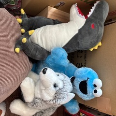 ぬいぐるみまとめ売りの画像