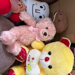 ぬいぐるみまとめ売りの画像