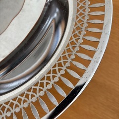 フルーツトレイ 飾り盆 金属製の画像