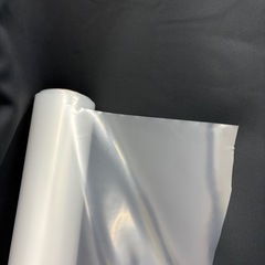 【シワなし】透明ビニール 引越しにも 厚手ポリフィルム養生シート 0.12mm／幅200cm／残り約35m／業者購入品・ロール保管【定価7400円】 の画像