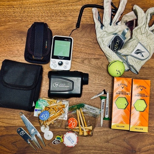 13本クラブセット + キャディバッグ+スニーカー+ボール他備品