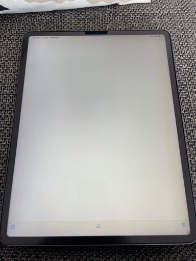 iPad Pro 12.9インチ第3世代64GB Wifiモデル スペースグレイ