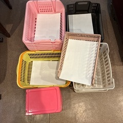 プラケースカゴ類の画像