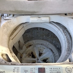ジャンク品　洗濯機　AQUA AQW-S451w  laundry 4.5kgの画像