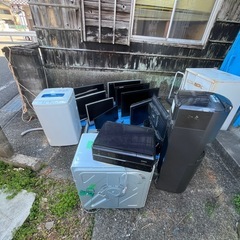 【本日限定】テレビ大量、洗濯機、乾燥機等の画像