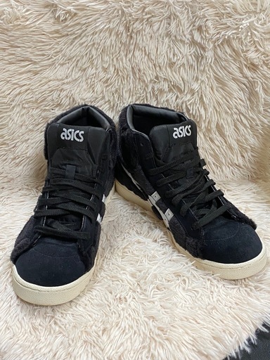 美品ASICS GEL PTG MT ファー 黒 27.5センチ