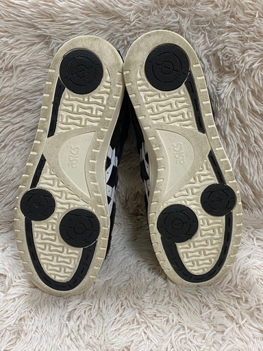 美品ASICS GEL PTG MT ファー 黒 27.5センチ