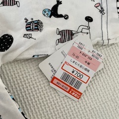 ベビー服　春秋用タグ付きの画像