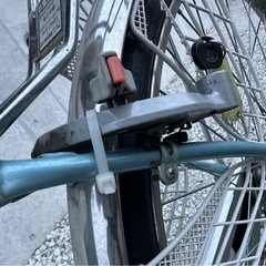 【R54】 ブリヂストン  エブリッジ B5D　EBRIDE 26インチ 自転車　水色　学生さん ママチャリ お買い物 現状の画像