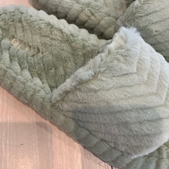 未使用 ロキシー サンダル 24cm スリッパ グリーンの画像