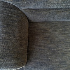 ソファー　2.5人掛け　ツイード素材の画像