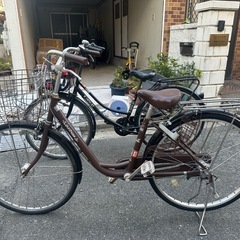 引っ越しのため、自転車2台まとめて売りますの画像