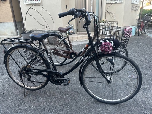 引っ越しのため、自転車2台まとめて売ります