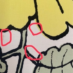 マリメッコ　ファブリックパネルの画像