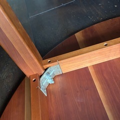 国産ダイニングテーブル　丸の画像