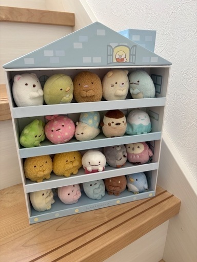 すみっコぐらし　すみっコハウスケース　てのりぬいぐるみ