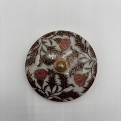 九谷焼　蓋付き湯呑みの画像