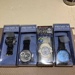 【未使用】時計4本セットの画像