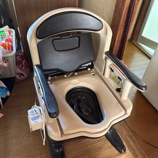 ポータブルトイレ 暖房便座