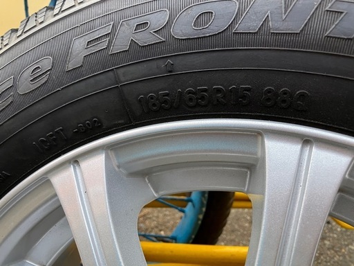 ICE FRONTAGE 185/65R15 スタッドレスホイール4本セット