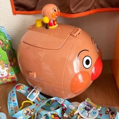 アンパンマン　ポップコーンバケツ　自動販売機　絵本　アンパンマンこどもミュージアムの画像