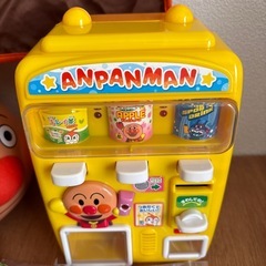アンパンマン　ポップコーンバケツ　自動販売機　絵本　アンパンマンこどもミュージアムの画像