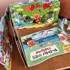 アンパンマン　ポップコーンバケツ　自動販売機　絵本　アンパンマンこどもミュージアムの画像