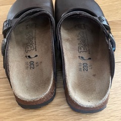 BIRKENSTOCK Birki's ビルキー ローリー　ブラウンサボサンダルの画像