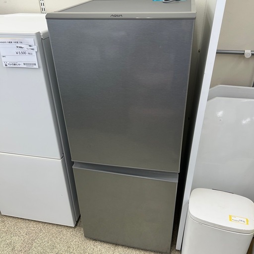 リユースのサカイ東金店 AQUA 冷蔵庫 19年製 126L ※チルド室割れあり TJ17464