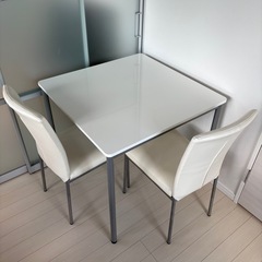 ダイニングテーブルセット ダイニングセット テーブル ダイニングテーブル 椅子 イス  2人用 2人掛け  北欧 無料の画像