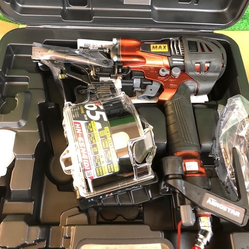 【店頭お渡し限定】(26-2-1)MAX　マックス釘打機　スーパーネイラ　エアロスター　HN-65N4(D)-R