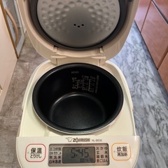 　象印　nl-be05 白　炊飯器　3合の画像