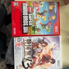 Wii本体と付属品ありの画像