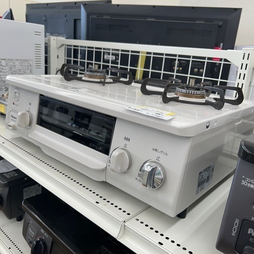 リユースのサカイ東金店 Paloma ガステーブル 20年製 都市ガス ※ホースなし TJ17467