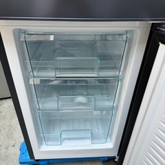 137⭐️2021年製★アイリスオーヤマ　冷蔵庫　ブラック　黒　一人暮らしの画像