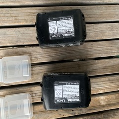 マキタ　バッテリー 18v6a 2個口充電器
の画像