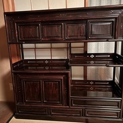 飾り棚 茶棚の画像