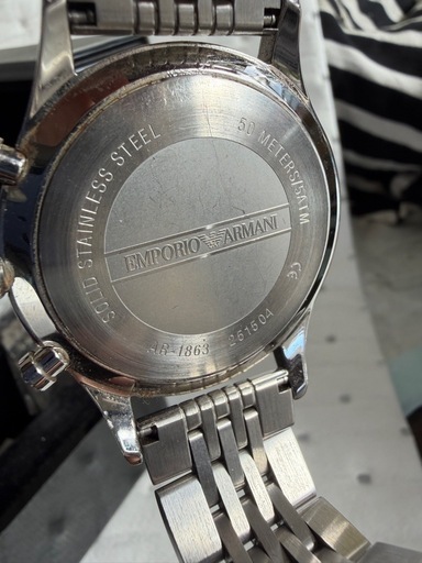 EMPORIOARMANI エンポリオ アルマーニ AR1863 クロノグラフ