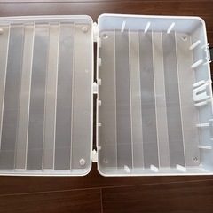 透明収納ケースの画像