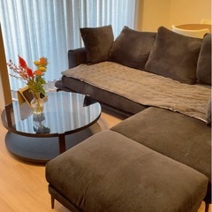 L字型カウチソファ【2/21まで】の画像