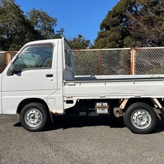 平成19年 サンバートラック TC TT2 ホワイト 4WD MT 走行6.5万キロ 車検対応可の画像