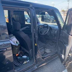 平成22年　車検2年付き　パレットSW ナビ　バックカメラ　アルミホイールの画像