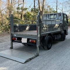 2015キャンター平ボディパーワゲートターボ,1年車検付き、綺麗、事故歴無し、バックカメラ、ナビの画像